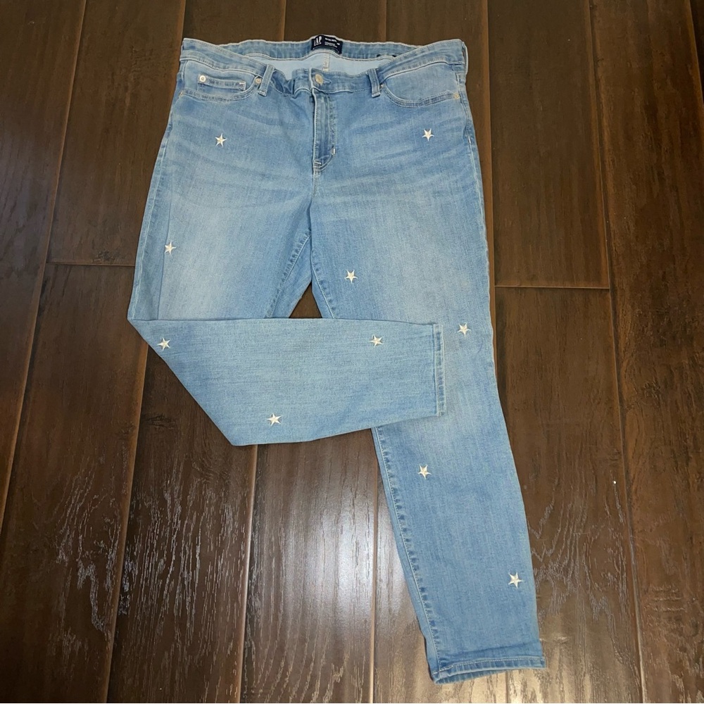 GAP Skinny Stars Legging Jeans Size 16